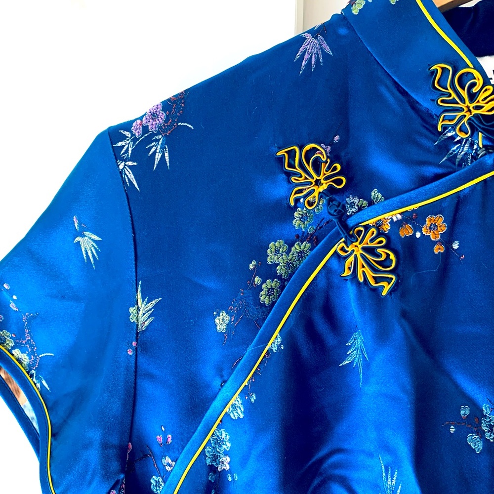 Satin Kimono Dress